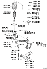 481310DA80-SPRING, FRONT COIL, RH/LH
