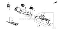 77221TC4H01ZB-PLATE-TRUNK,REAR