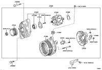 270600P160-ALTERNATOR, 12V 80A 4PK, TOYOTA
