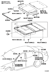 632050N021-CABLE SUB-ASSY