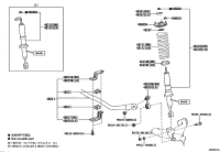 486090C050-Support sub-assy, front suspension