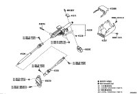 450250C030-COVER SUB-ASSY, STEERING COLUMN HOLE, NO.1