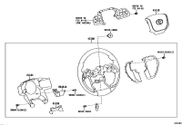 451300C130C0-BUTTON ASSY, HORN