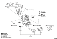 4712134010-Pad, brake pedal