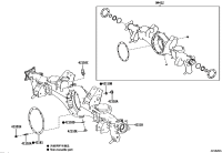044120C030-GASKET KIT, REAR DIFFERENTIAL CARRIER