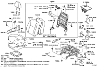 739100F020-AIR BAG ASSY, FRONT SEAT, RH