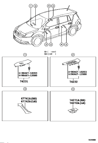 742310F070E0-PANEL, FR DOOR
