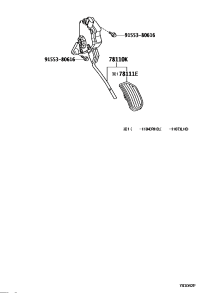7811028020-SENSOR ASSY, ACCELERATOR PEDAL