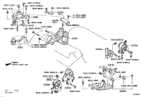1236131230-ENGINE MOUNTING-12361-28220-ASIMCO THAILAND
