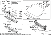 538660E100-SEAL, FRONT FENDER TO COWL SIDE, RH