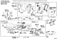 727140R020-Bracket, seat adjuster guard clamp, rh/lh