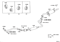 1741002450-PIPE ASSY, EXHAUST, FRONT