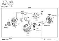 270600M070-ALTERNATOR, 12V 80A 4PK, TOYOTA