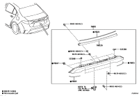7680102L70A0-GARNISH SUB-ASSY