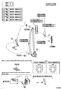 732300KE80C0-BELT ASSY, FR SEAT