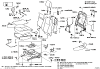 718120K350C0-SHIELD, FRONT SEAT CUSHION, LH
