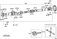 371000KP20-SHAFT ASSY, PROPELLER W/CENTER BEARING