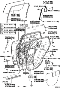 670040T020-PANEL SUB-ASSY, RR