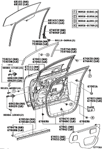 670010T022-PANEL SUB-ASSY, FR