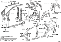 587480T010-PROTECTOR, QUARTER PANEL, REAR LH