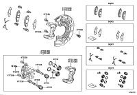 044650T010-PAD KIT, DISC BRAKE, FRONT