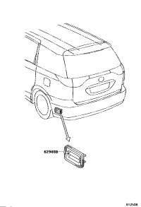 6294028010-DUCT ASSY, QUARTER VENT, LH