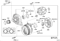 2706028341-ALTERNATOR, 12V 80A 4PK, TOYOTA