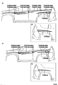 7599760090-STRIPE RR BODY RH