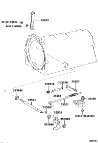 3550122030-ROD SUB-ASSY, PARKING LOCK