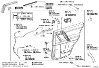 6763060V80E0-BOARD SUB-ASSY, REAR DOOR TRIM, RH