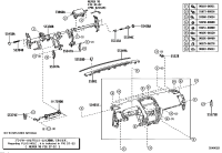 7390060160C0-AIR BAG ASSY, INSTRUMENT PANEL, LOWER NO.1