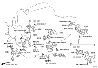 1236130143-INSULATOR, ENGINE MOUNTING, FRONT