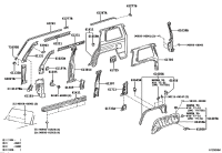 6016160224-PANEL SUB-ASSY, QTR