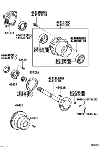 4243160261-DISC, REAR