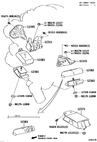 1237117120-INSULATOR, ENGINE MOUNTING, REAR NO.1
