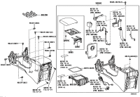 5890560481C1-DOOR SUB-ASSY, CONSOLE COMPARTMENT