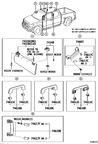 743100C291B1-VISOR ASSY, RH