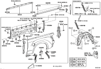 656380C040-LINER, REAR WHEEL HOUSE, LH