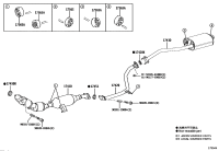 174100TA30-PIPE ASSY, EXHAUST, FRONT
