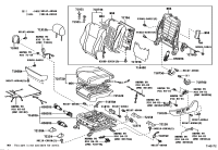 7170506080E0-BOARD SUB-ASSY, FRONT SEAT BACK, RH/LH
