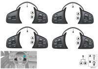 61319263551-Schalter Multifunktionslenkrad Sport