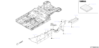 747516LA0A-INSULATOR-HEAT,FRONT FLOOR