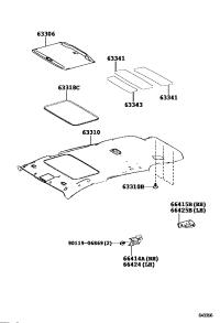 633180R060B1-MOULDING, SUN ROOF OPENING TRIM