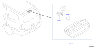 262602L700-SOCKET ASSY-HIGH MOUNTING STOP LAMP