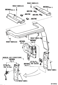 8856660070-DUCT, COOLER AIR, NO.1