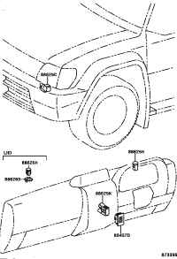 8879035040-THERMISTOR, COOLER
