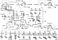9094702F64-HOSE, FLEXIBLE, NO.1(FOR FRONT)