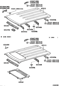 6310560150-FRAME SUB-ASSY, BACK