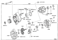 2706062160-ALTERNATOR, 12V 80A 4PK, TOYOTA