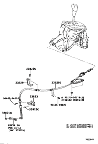 3382002520-CABLE ASSY, TRANSMISSION CONTROL